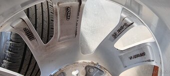 Predám org Hyundai Tucson elektróny 5x114,3 letné 225/60r17 - 13