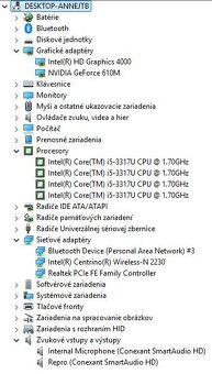 Lenovo U410, Intel i5-3317U @ 1.70GHz, 16GB DDR3, 256GB SSD - 13