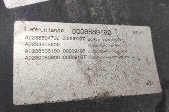 Mercedes S class W223 / V223 2020 - zadny naraznik - 13