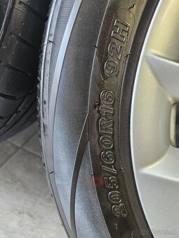 ‼️Alu disky Skoda Octavia 16" +☀️letné pneu 205/60 R16 - 13