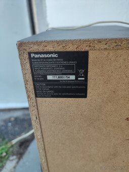 Dvd 4 x, domáce kino Panasonic,2x Subwoofer Panasonic - 13