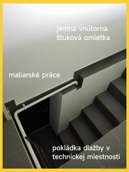 Rekonštrukcie interiéru - maľovanie, omietky, dlažby a iné - 13