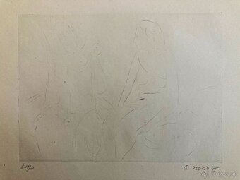 E. Nevan - Odpočívající tanečnice (12 grafík), 1946 - 13