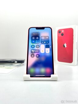 iPhone 13 RED 128GB NOVÁ BATÉRIA 100% PRÍSLUŠENSTVO - 13