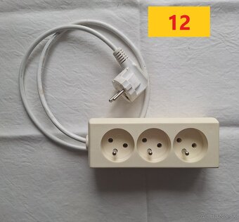Elektrický trojžilový predlžovací kábel s koncovkami. - 13