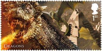 Limitovaná edicia Game of Thrones. Sada 15ks znamky - 13
