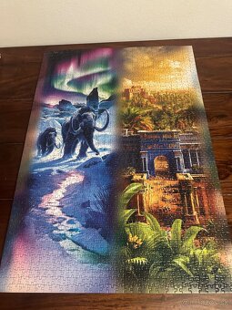 Predam puzzle trefl 21000ks poskladane - 13