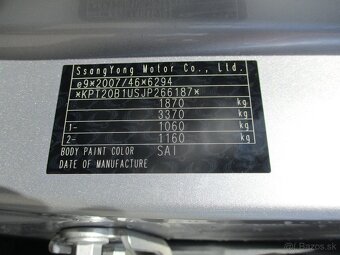 SSANGYONG TIVOLI 1,6e-XDi kamera ESP 2019 - 13