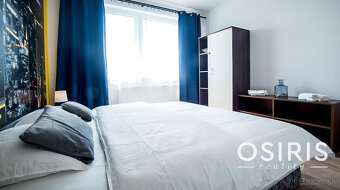 Na prenájom zariadený 2i byt s balkónom v novostavbe 2023, O - 13