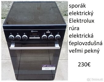 predám sporák aj s káblom rovno do zásuvky 230V - 13
