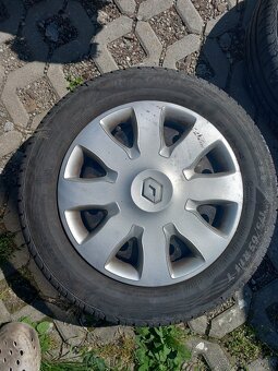 Predám 4 kusi letných kolies 175/65 R14 4x100 Renault thalia - 13