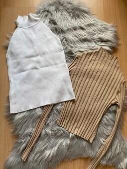 Dámske rifle Zara + 2x top  Bershka a Zara grátis - 13