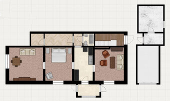 Rodinný dom - chalupa Staré Hory - 13