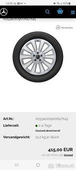 Mercedes GLC r19/w253/w213/Zimné 235/55 R19
5x112 r19 - 13