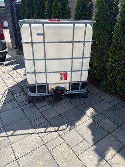 IBC NADOBA NADRZ 1000l Kontajner,plastovà nadrz - 13