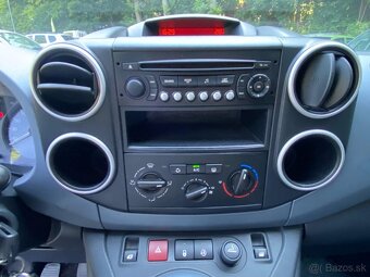 Peugeot Partner Tepee 1.6HDI 68kW klima ČR 2012 90tkm STK - 13
