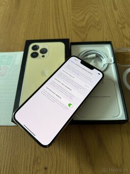 iPhone 13 Pro 128 gb Gold - komplet príslušenstvo, záruka - 13