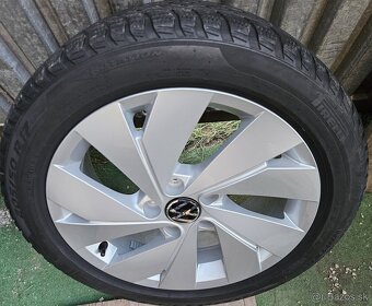 Zimná sada originál VW - 5x112 r17 + Pirelli 205/50 r17 93H - 13