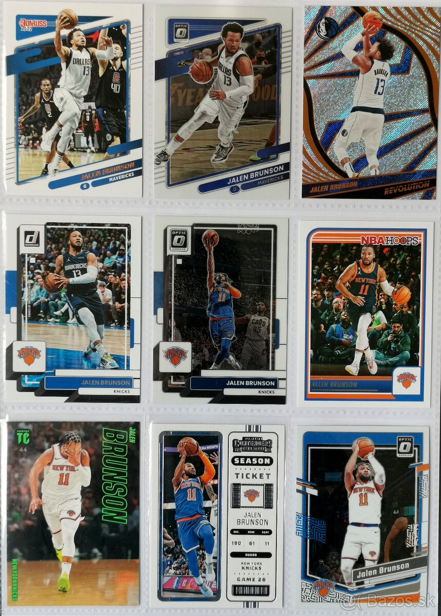 Kartičky NBA - Allstars hráči 3 - 14