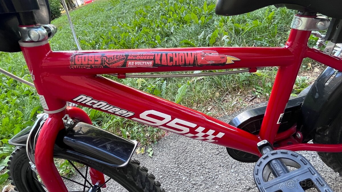 Detský bicykel Dino Bikes McQueen 16” - 14