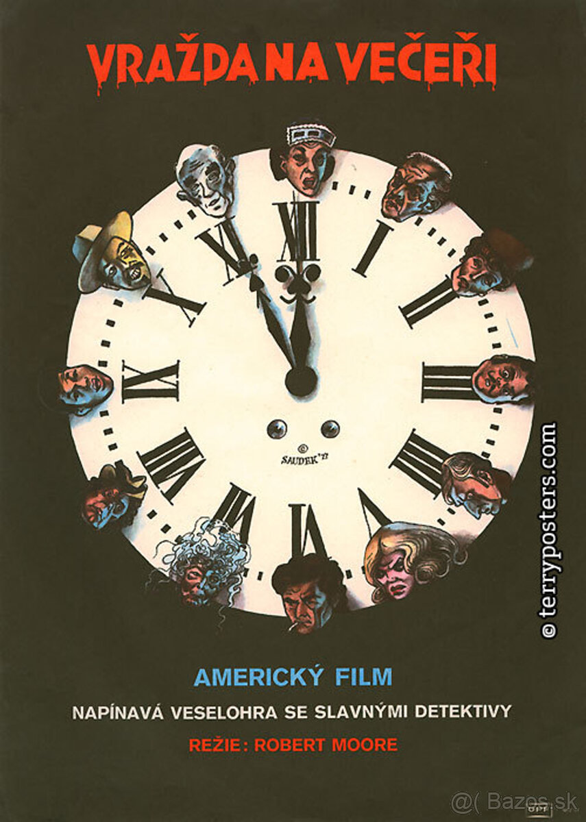 FILMOVE PLAGATY Kája Saudek A 3 NEPRELOZENE - 14