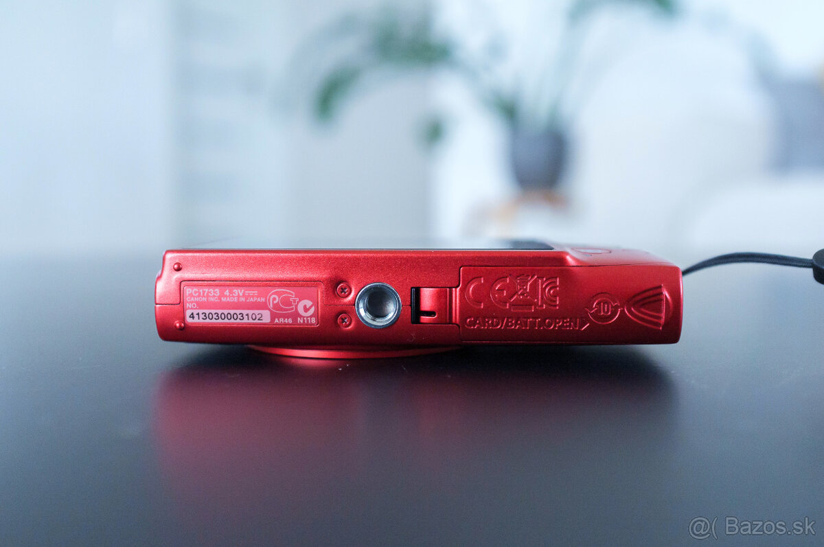 Canon IXUS 125 HS červený - 14