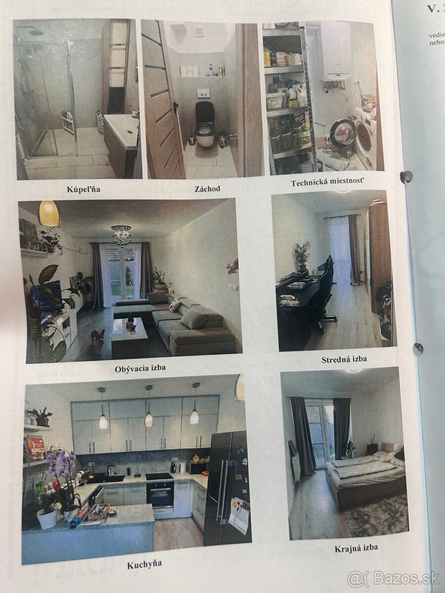 Moderný 3-izbový byt 59,14m2+balkón 9,72m2 v Gačíkove - 14