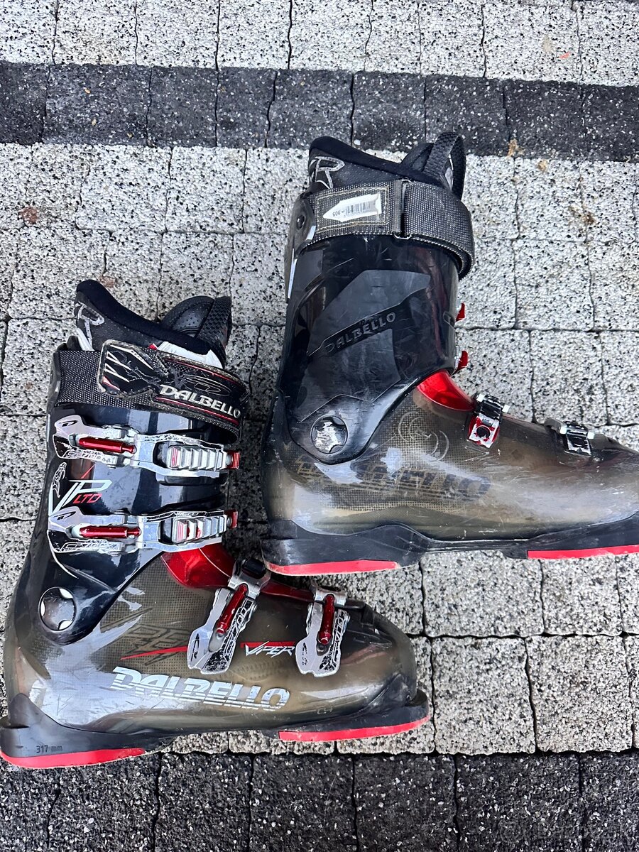 Freestyle lyže Rossignol 158cm, lyžiarky Dalbello veľ. 42-43 - 14