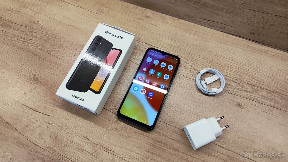 Samsung Galaxy A14 black – nepoužívaný / super stav - 14