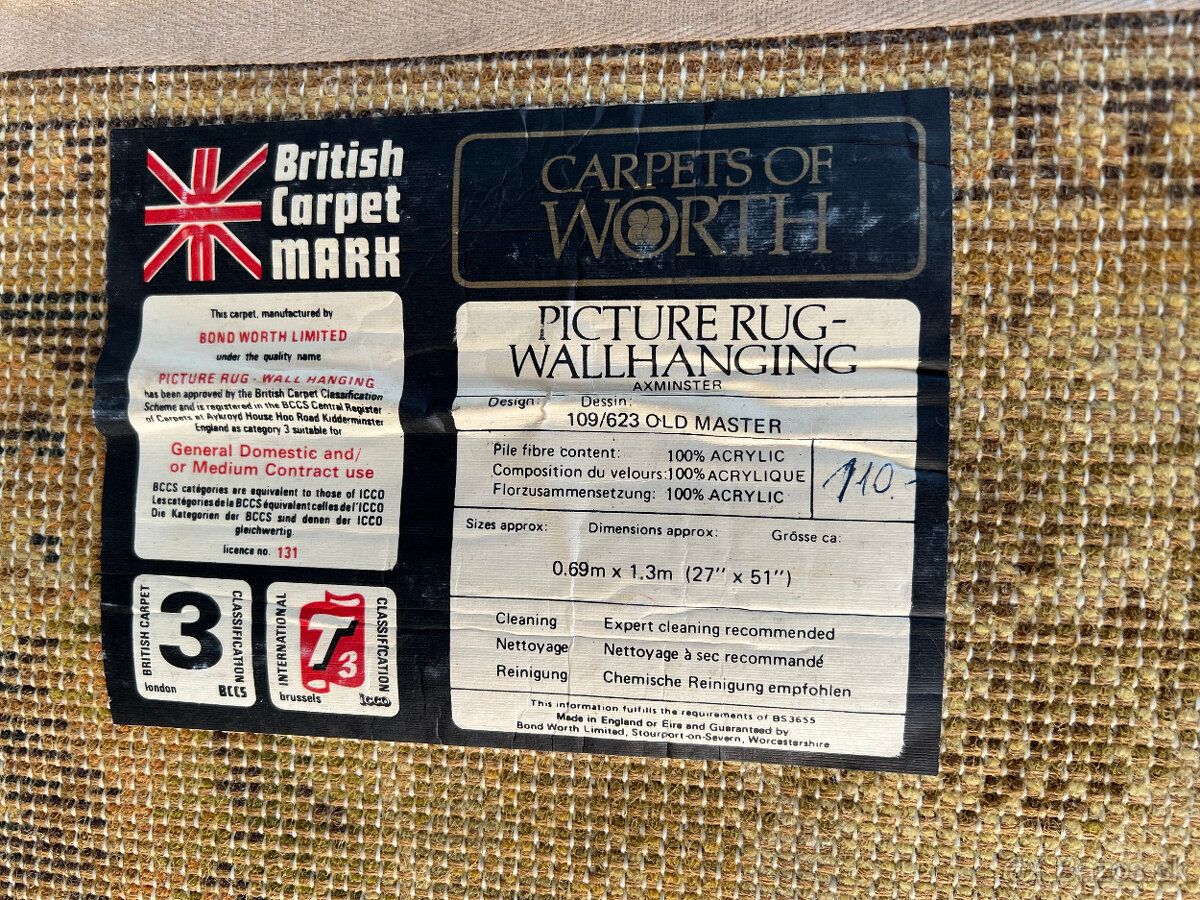 VLNENÉ KOBERCE TAEBRIS RUČNE VIAZANÉ - 14