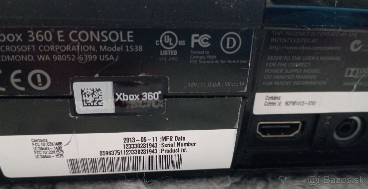 XBOX 360 E 250GB HDD aj s kinectom - 14