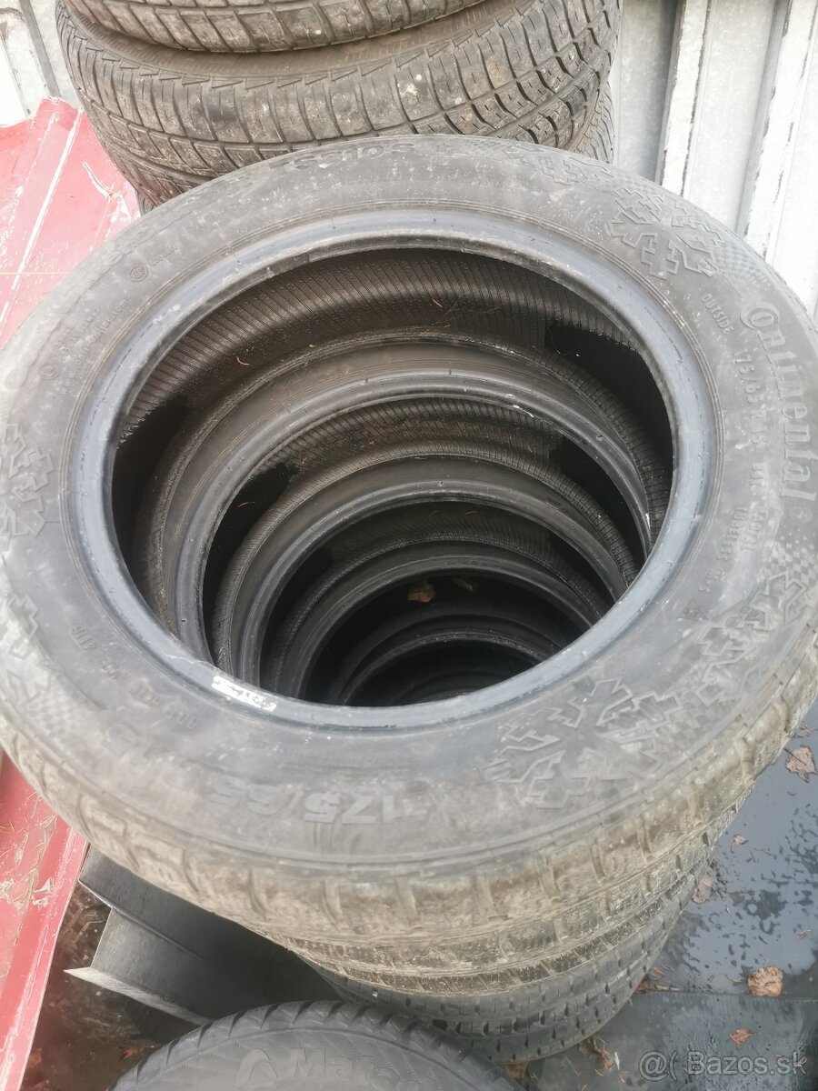 Zimné pneu Continental 175/65 R15 , 84T - 14
