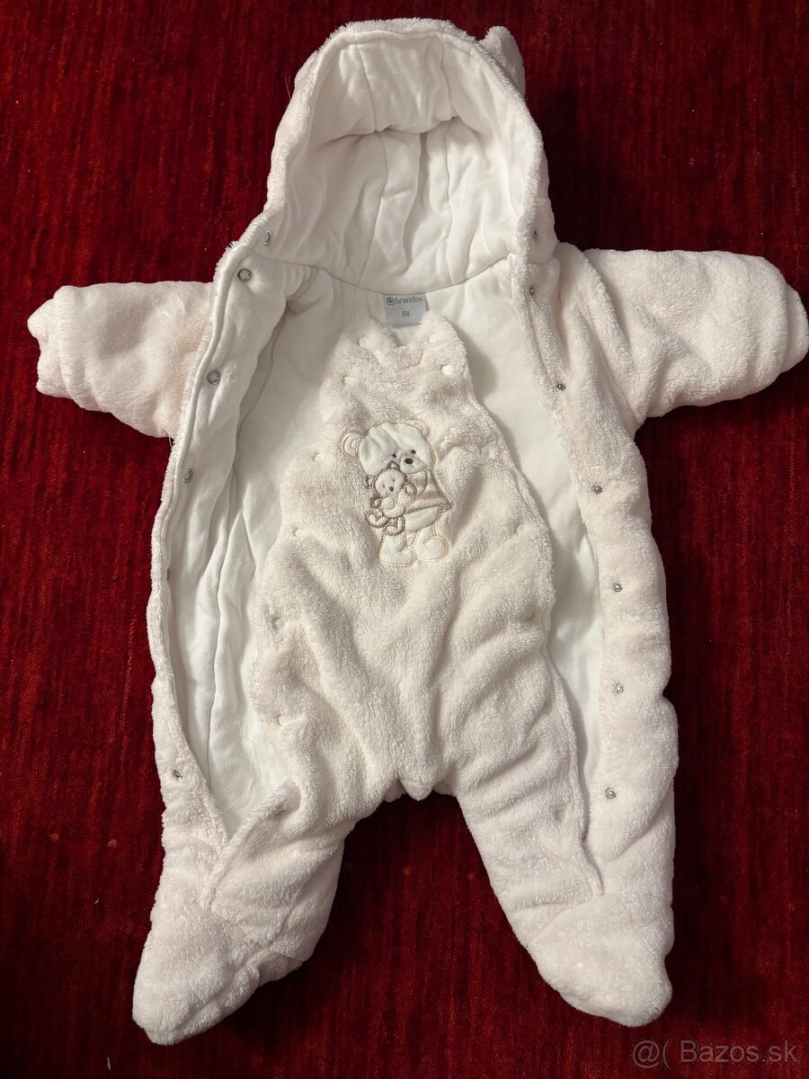 Fusak do autosedačky/ vajíčka+overal,oblečenie - 14