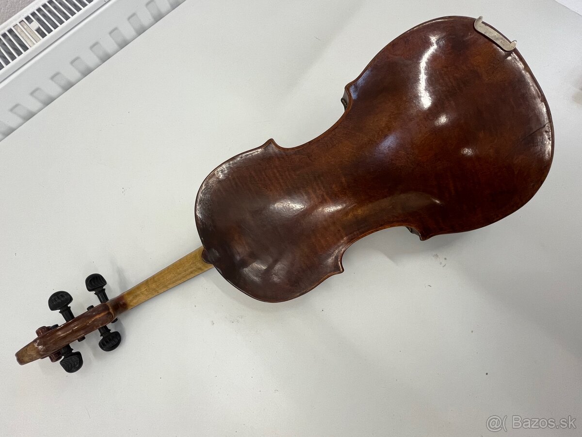 Velmi staré taliánske majstrovské husle - 14
