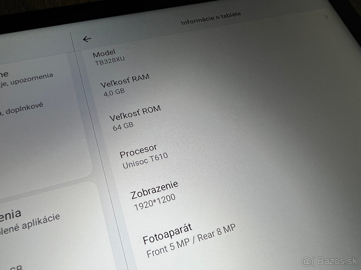 Tablet Lenovo Tab M10 + puzdro - 14