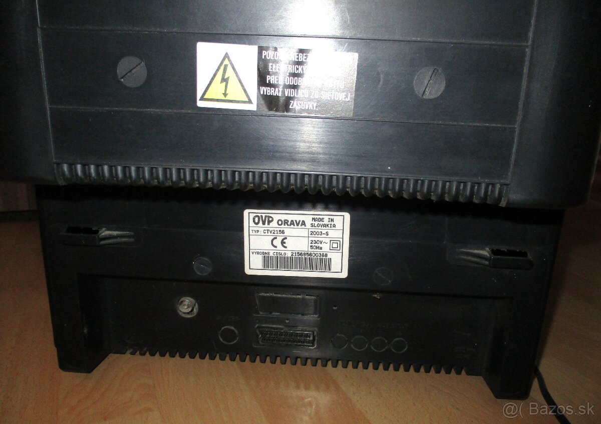 farebný televízor na diaľkové ovládanie značky OVP CTV 2156 - 14