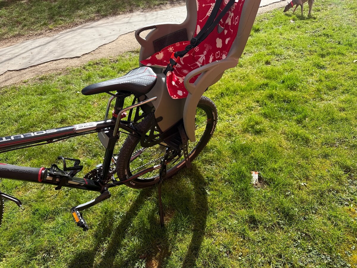 Genesis 27.5” + detská sedačka Hamax, ako nový - 14