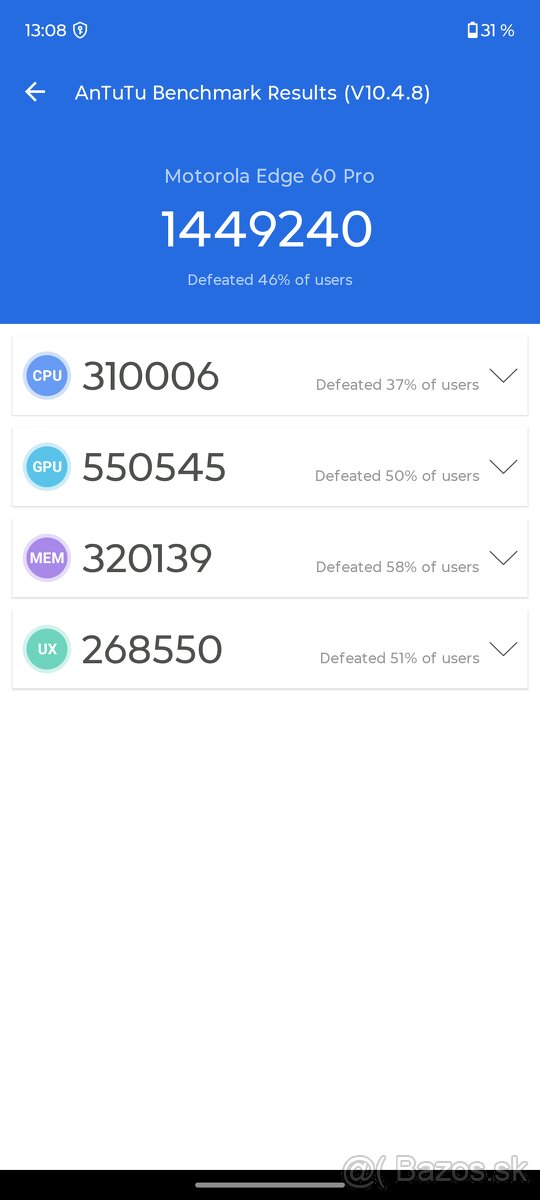 Motorola Edge 60 PRO 8GB/256GB NOVÉ 24 mesiacov ZÁRUKA - 14