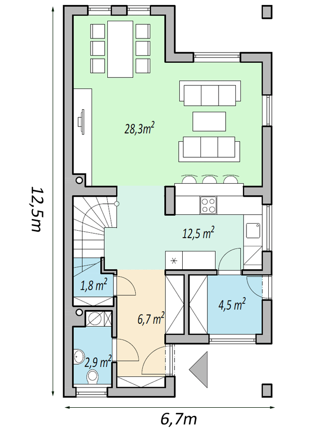 Rodinný dom- Poproč - 14