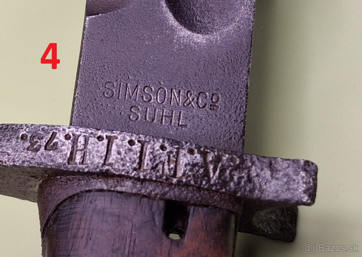 bajonety bodáky S 98/05 - 14