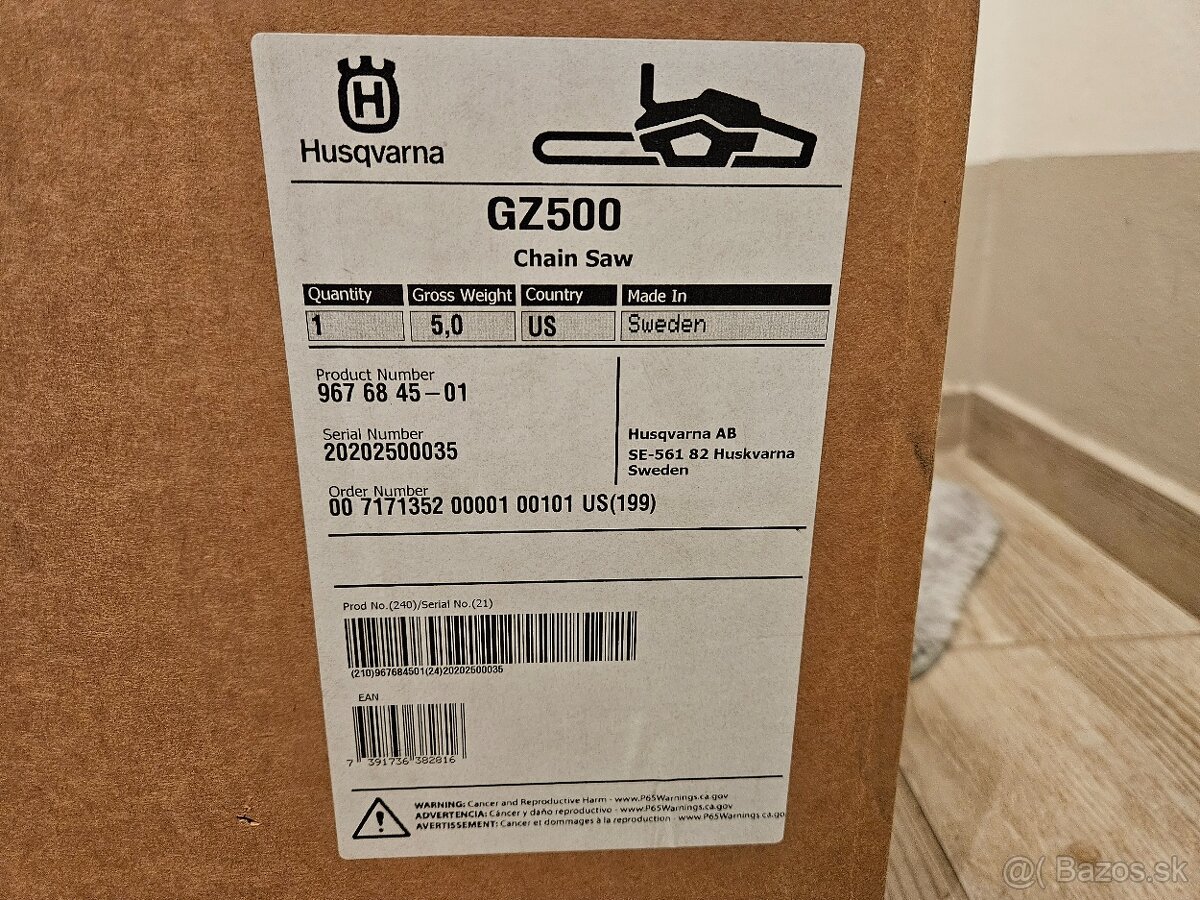 Motorova pila Jonsered Redmax - 14