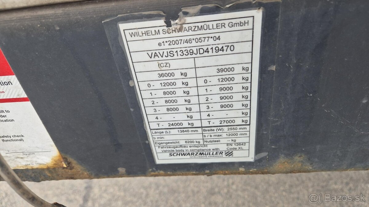 Prodám SCHWARZMÜLLER SPA 3/E MEGA - 14