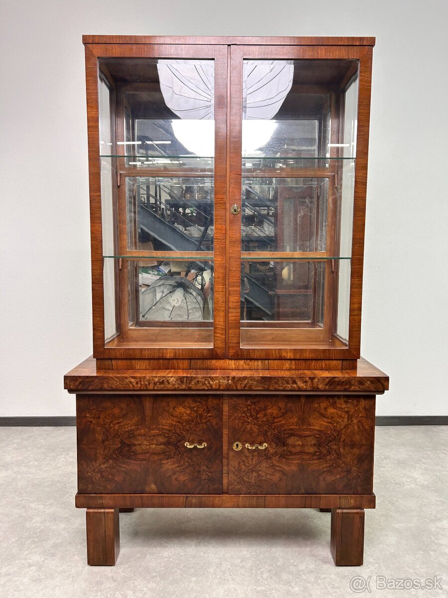 Starožitná vitrína/knižnica - 14