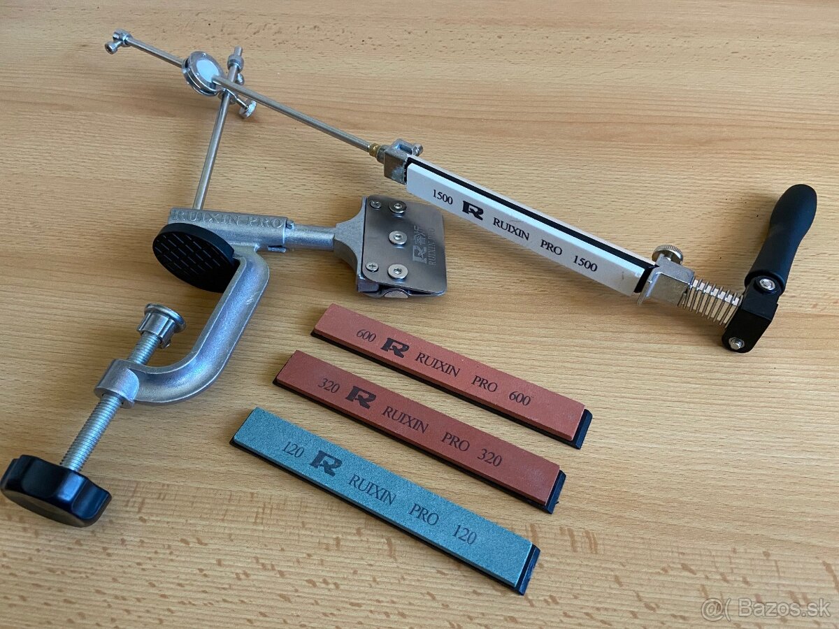 Ručná profi brúsna sada na nože + 4 brúsne kamene - 14