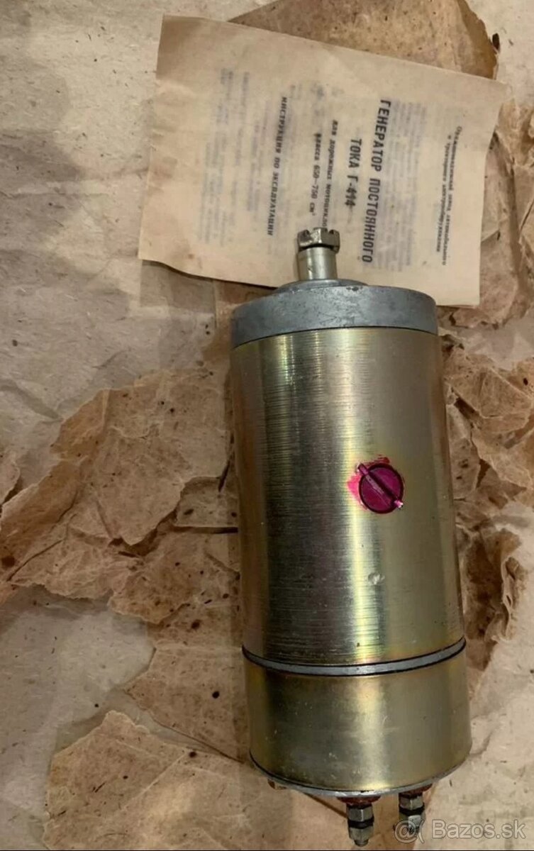 Dynamo rotor dynama alternátor 12V 500W Dněpr Ural M72 K750 - 14