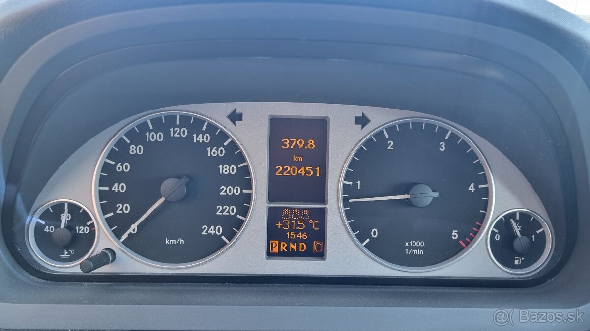 Mercedes-Benz B trieda 180 CDI, 80kw, AT/6 - 14