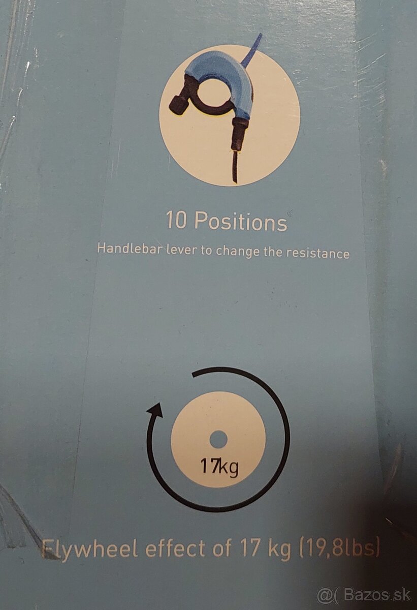 Cyklistický trenažér TACK Blue Motion Pro - 14