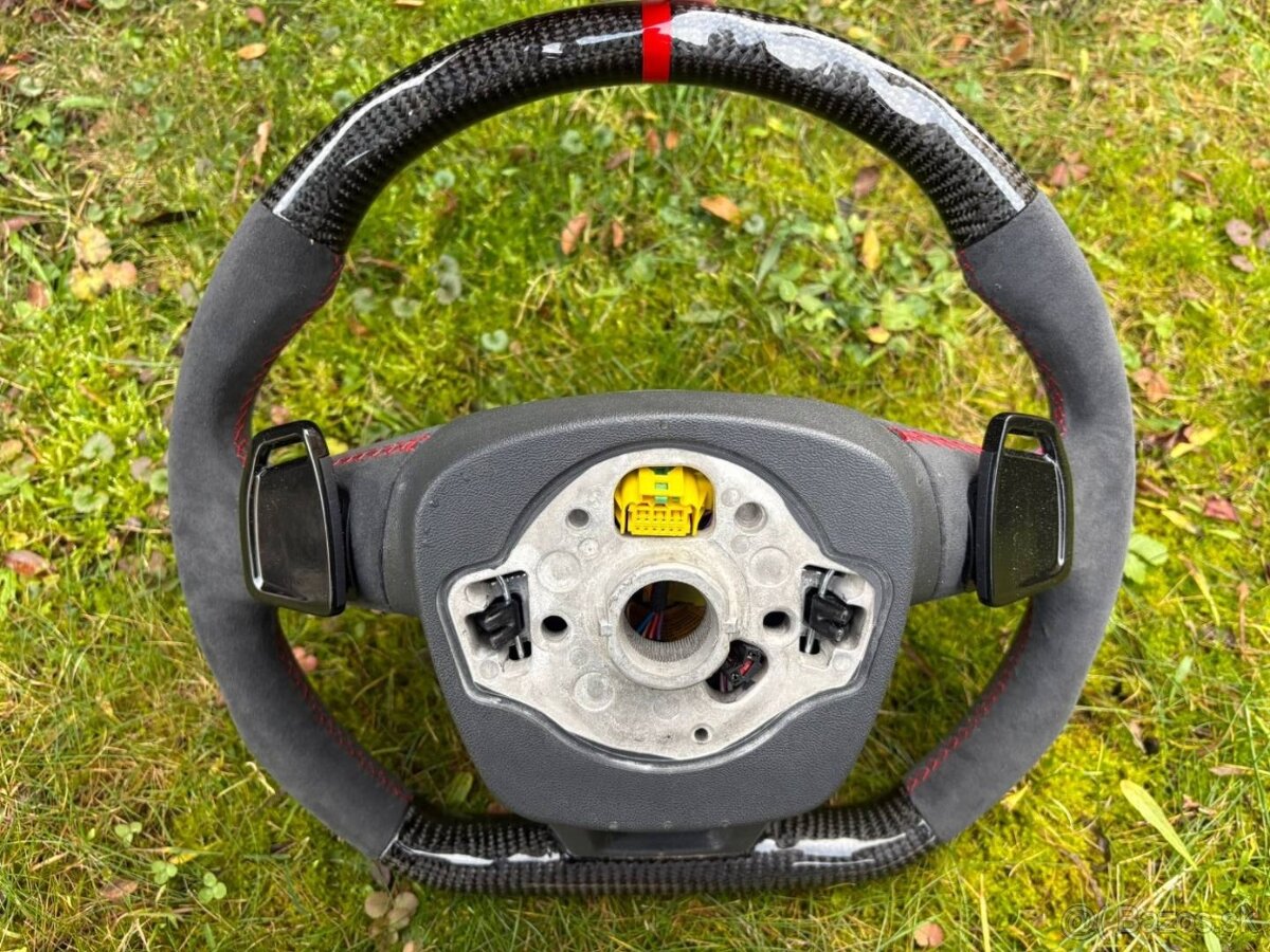 AUDI KARBON / ALKANTARA SPORTOVY VOLANT -vyhrievaný- - 14