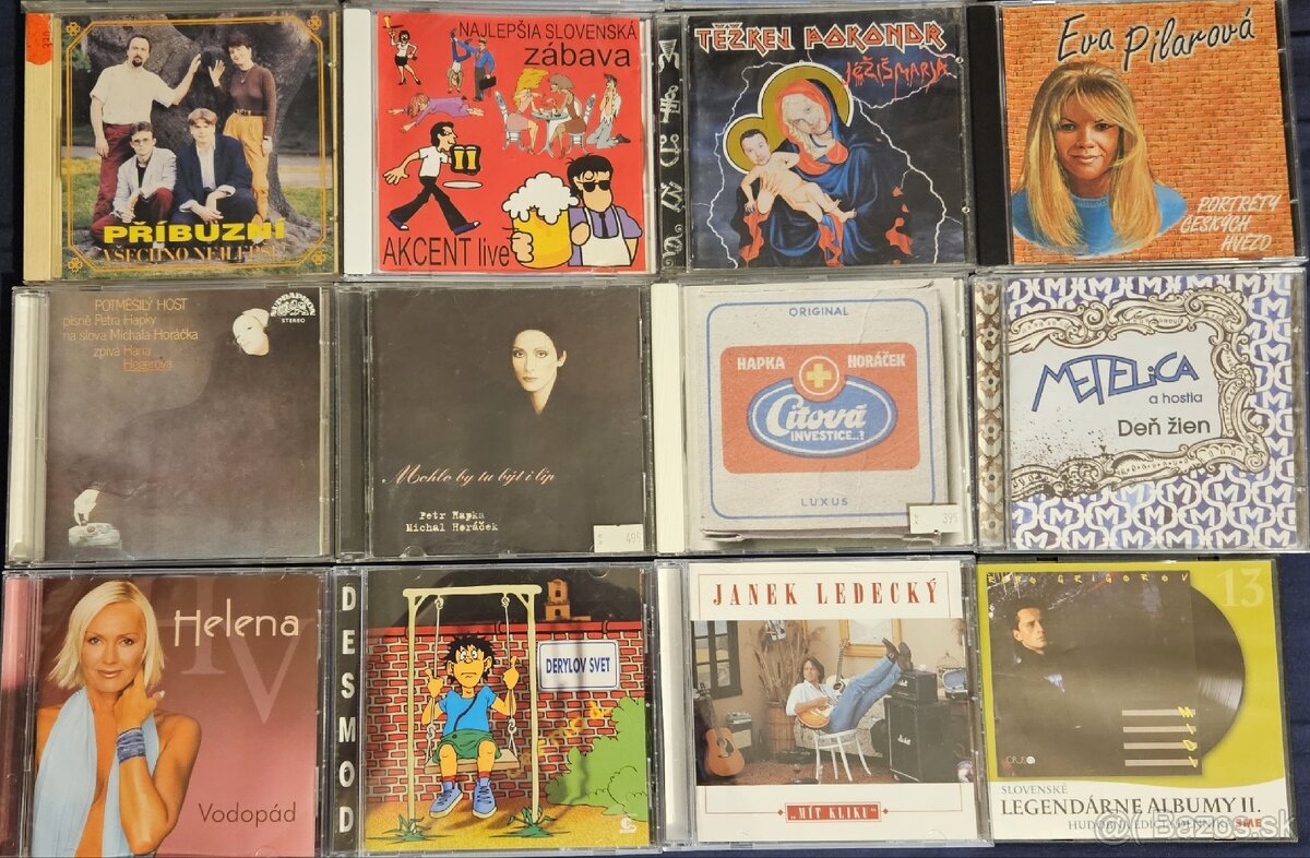 CD predaj: českí a slovenskí interpreti 7 - 14