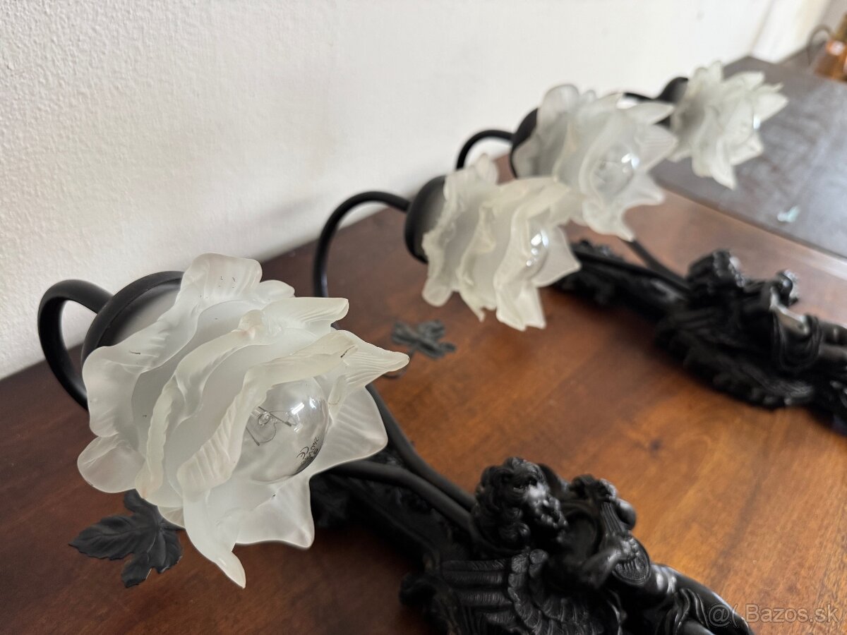 Starožitné zrcadlo s aplikami - 14